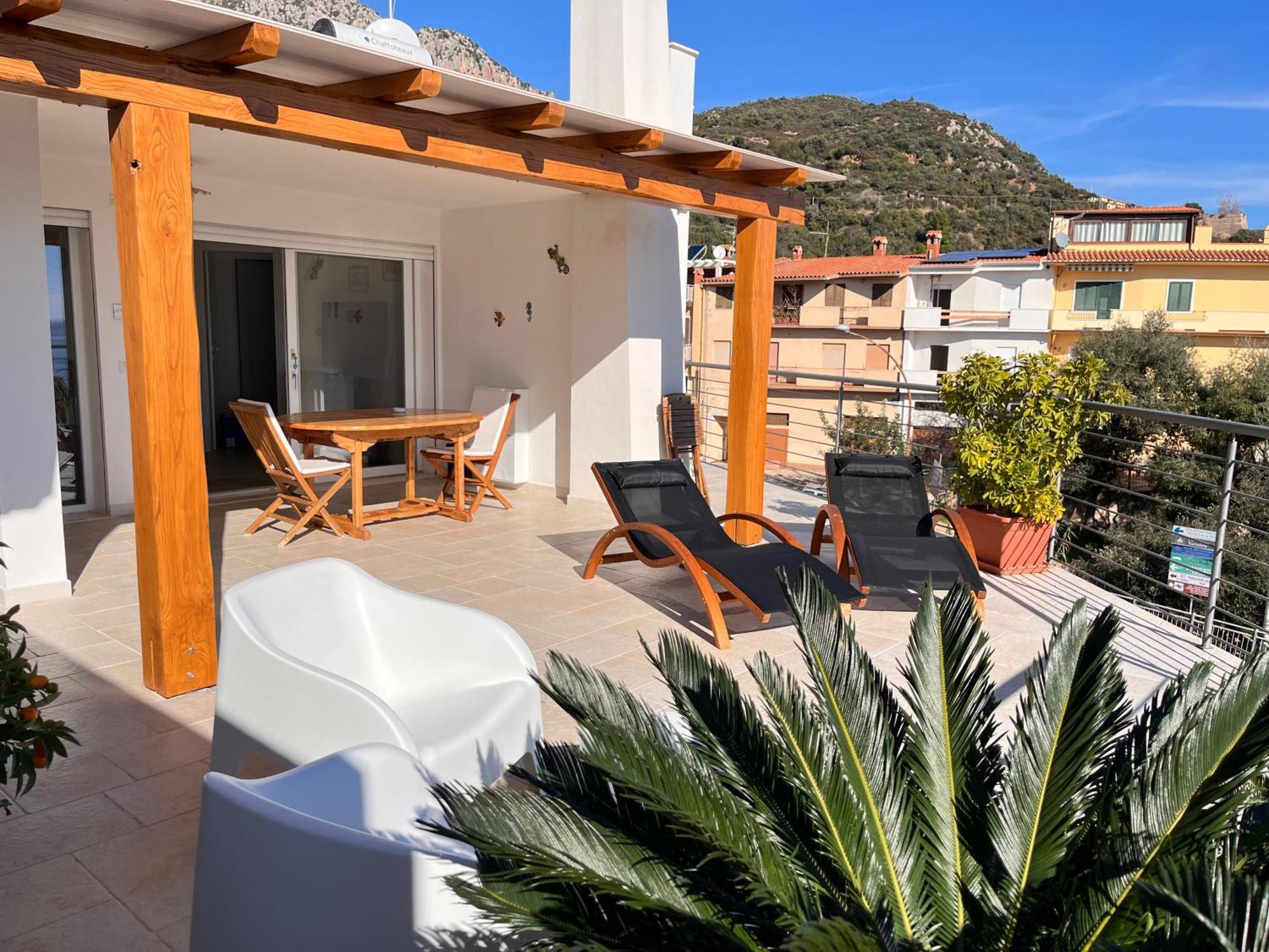 Sea House Iun Q7317 Apartment Santa Maria Navarrese Exterior photo
